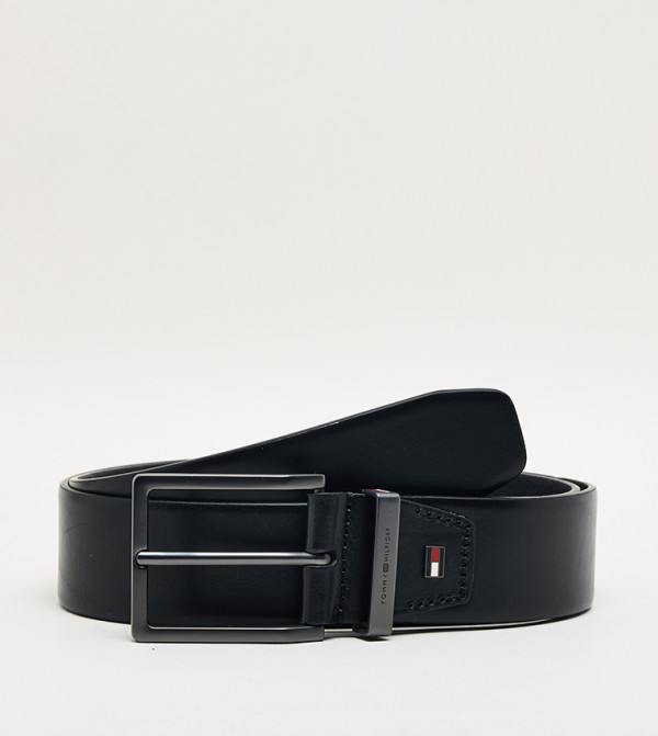 تومي هيلفيغر  أحزمة - أسود Leather Belts