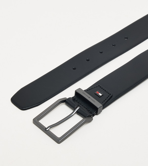 تومي هيلفيغر  أحزمة - أسود Leather Belts