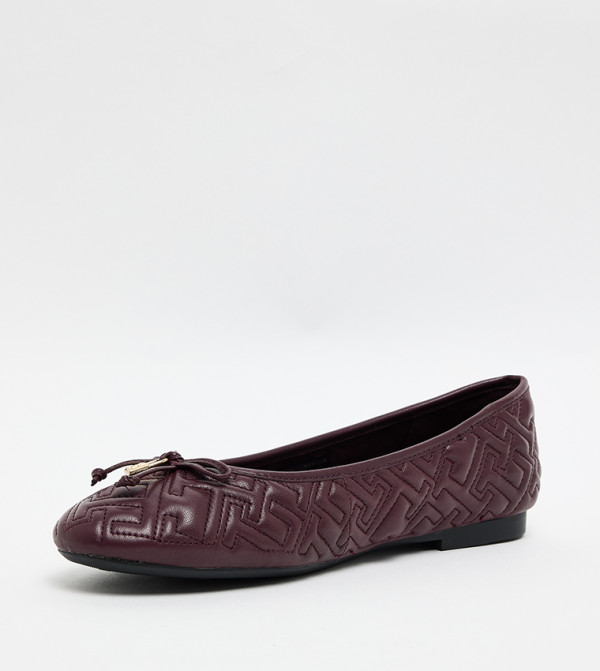 Tommy Hilfiger  Ballerinas - Burgundy undefined