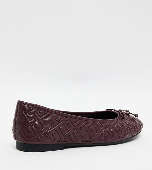 Tommy Hilfiger  Ballerinas - Burgundy undefined