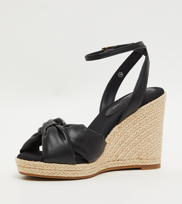 Tommy Hilfiger  Wedges - Black Wedges