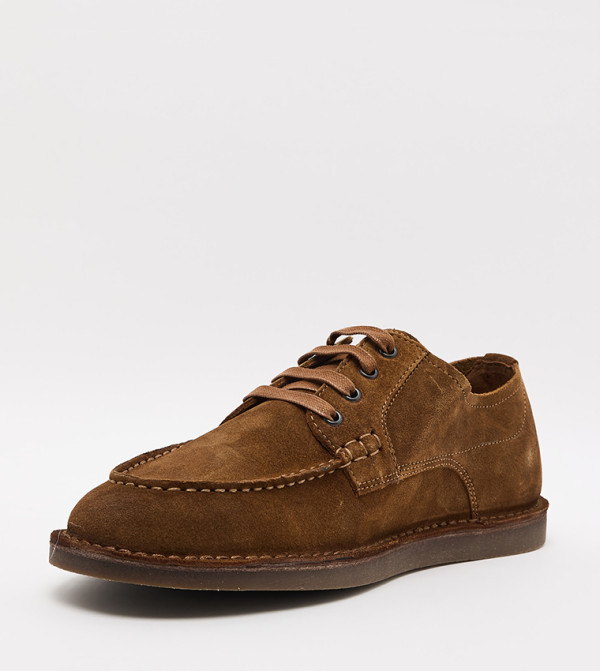 Tommy Hilfiger  Formal Shoes - Brown Formal Lace-Up Shoes