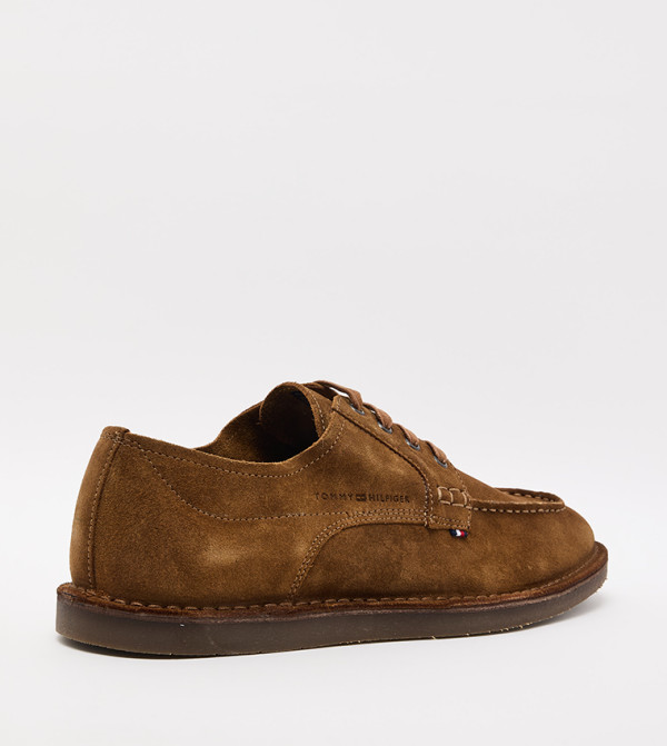 Tommy Hilfiger  Formal Shoes - Brown Formal Lace-Up Shoes