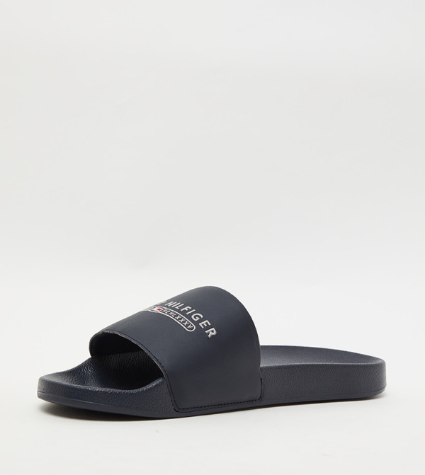 Tommy Hilfiger  Flip flops and Slides - Navy Slides