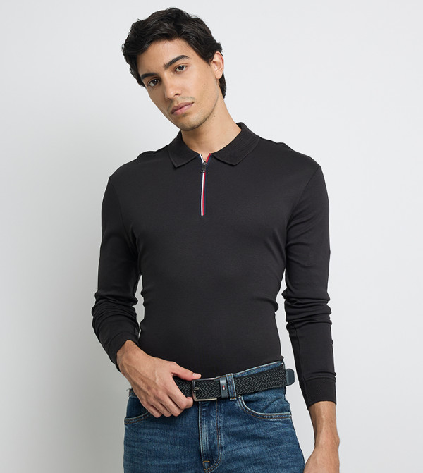 Tommy Hilfiger  - Black Non Leather Belts
