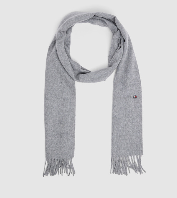 تومي هيلفيغر  لفحات - رمادي Blanket Scarves