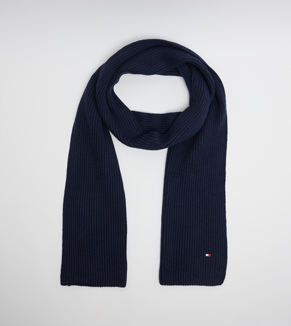 Tommy Hilfiger  Scarves - Navy Knitted Scarves