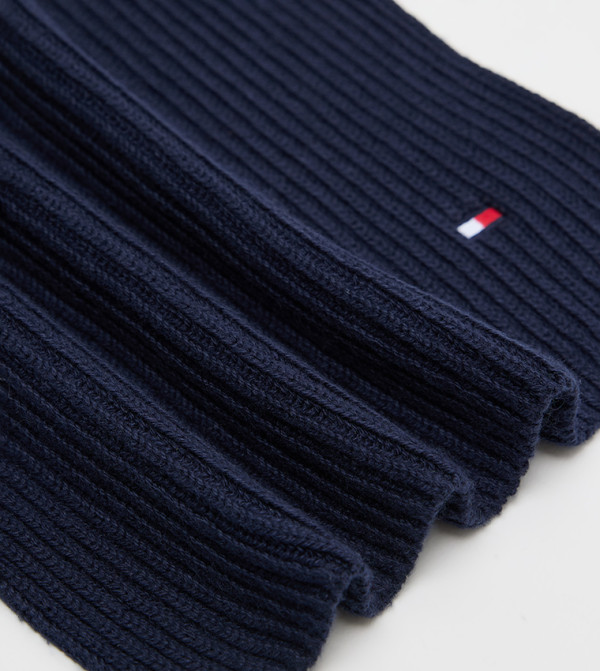 Tommy Hilfiger  Scarves - Navy Knitted Scarves
