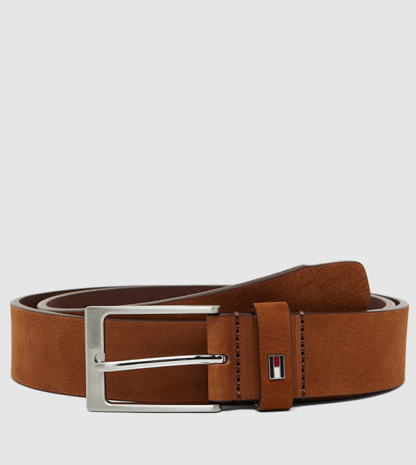 تومي هيلفيغر  أحزمة - بني  Leather Belts