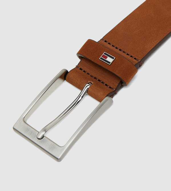 تومي هيلفيغر  أحزمة - بني  Leather Belts
