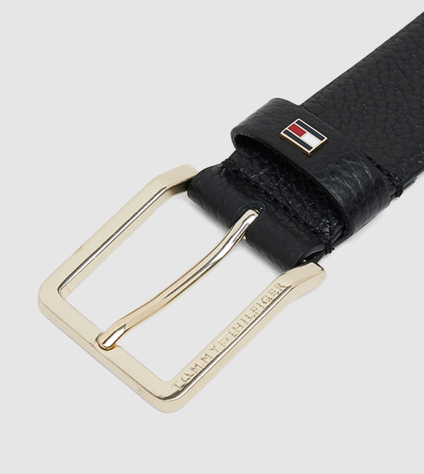 Tommy Hilfiger Belts - Black Leather Belts