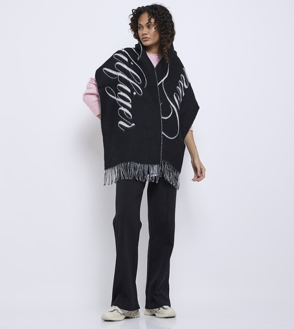 Tommy Hilfiger  Scarves - Black Blanket Scarves