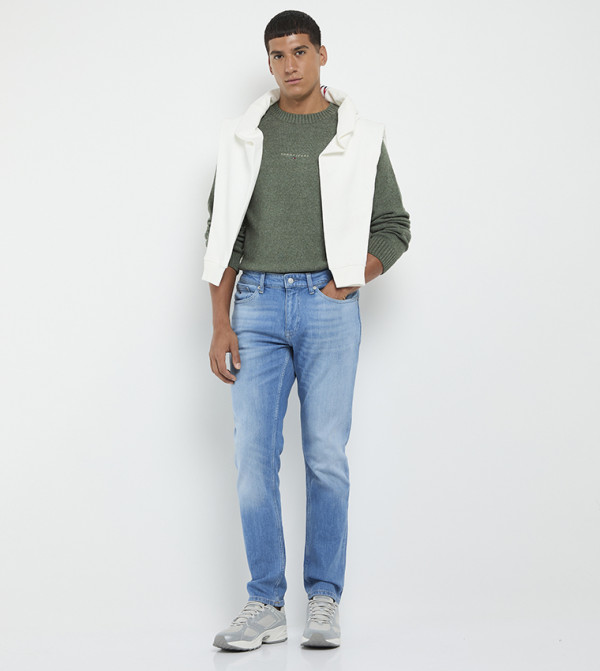 تومي هيلفيغر  بناطيل جينز - أزرق Tapered Jeans