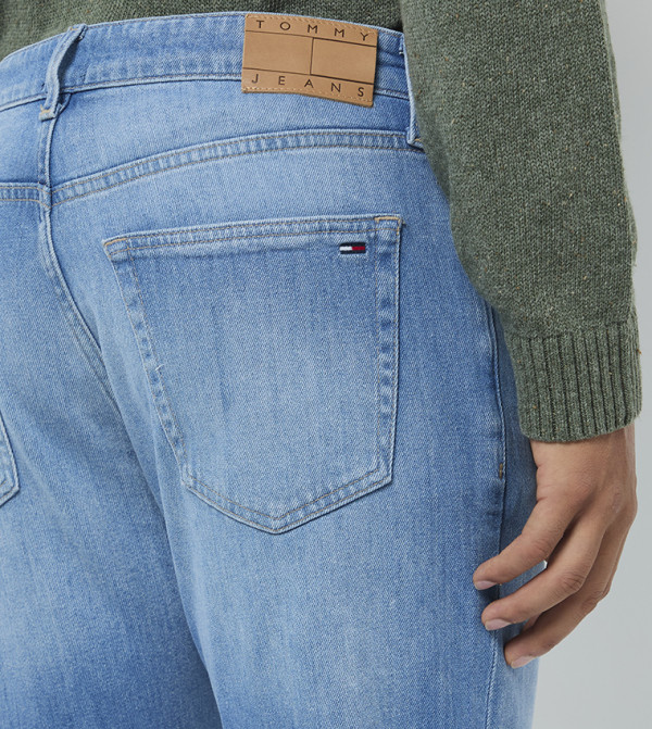 تومي هيلفيغر  بناطيل جينز - أزرق Tapered Jeans