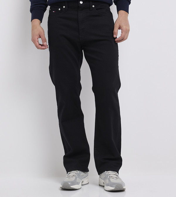 Tommy Jeans TOMMY JEANS - Black Straight Jeans