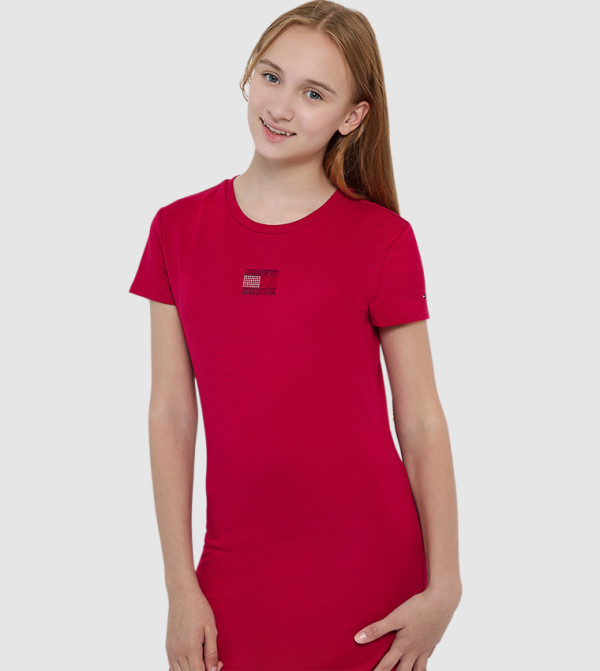 Tommy Hilfiger Dresses - Red Casual Dress