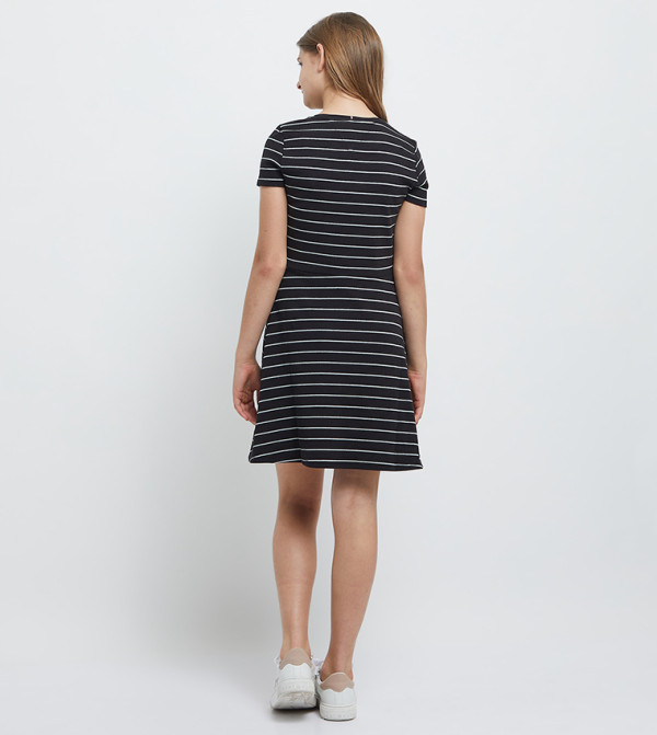 Tommy Hilfiger  nautical-sharks-sea-life - Black Casual Dress