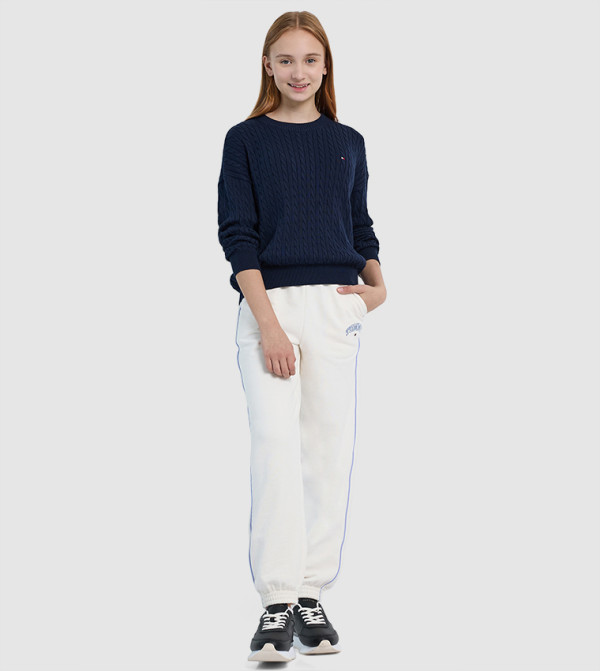 تومي هيلفيغر  preppy-layers - كحلي مزرق  سترات 