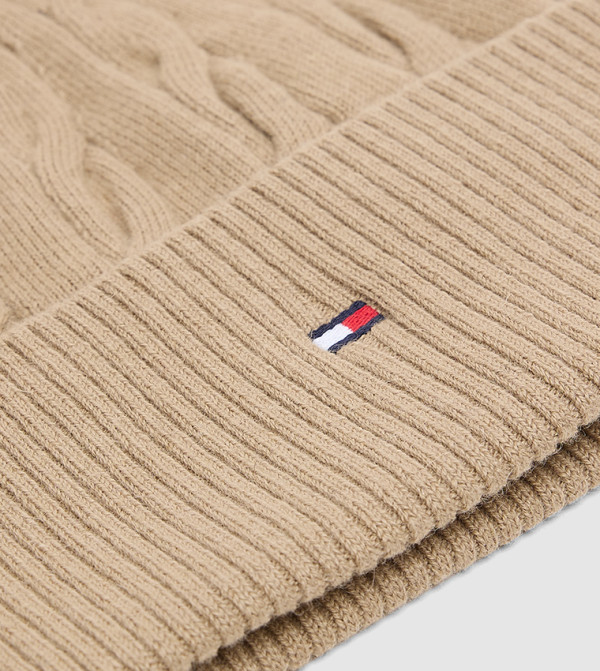 Tommy Hilfiger Beanies - Beige Beanies