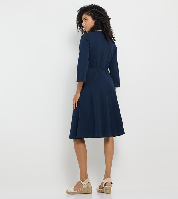 Tommy Hilfiger  Shirt & T-Shirt Dresses - Navy Shirt & T-Shirt Dresses