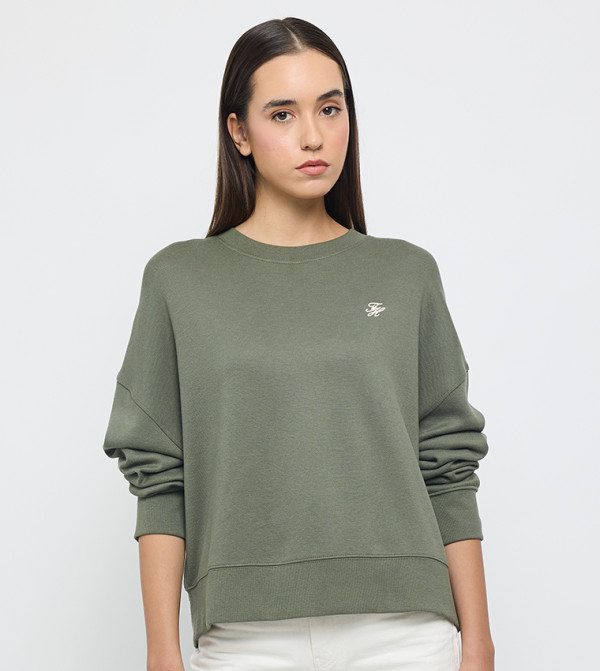 Tommy Hilfiger  Sweatshirts - Green Sweatshirts
