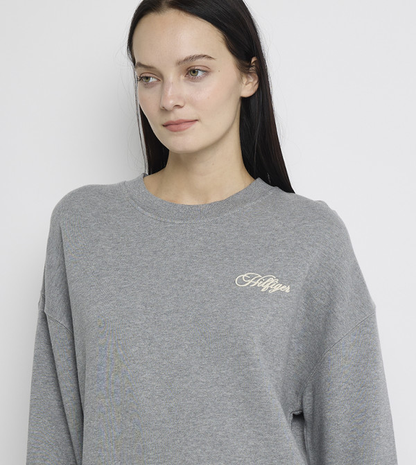 Tommy Hilfiger  Clothing - Grey Sweatshirts