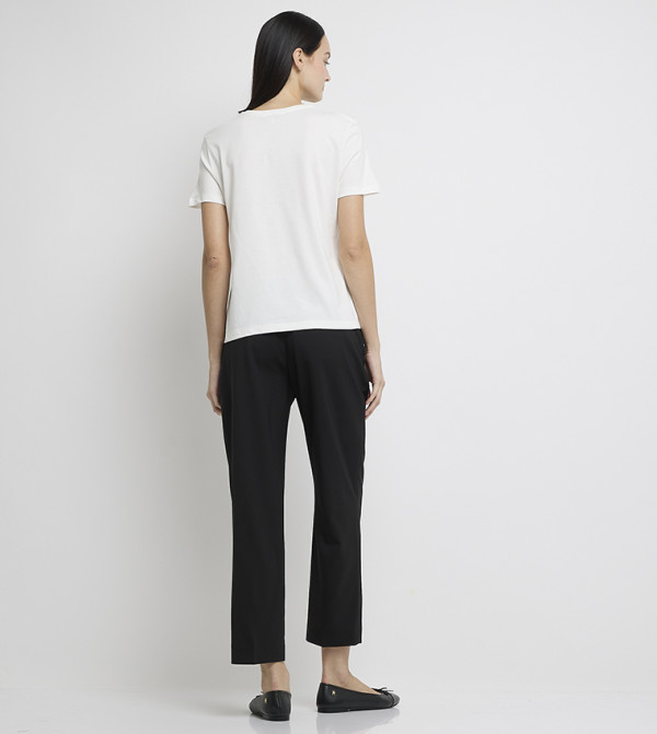 تومي هيلفيغر تيشيرتات - أبيض Short Sleeve T-Shirts