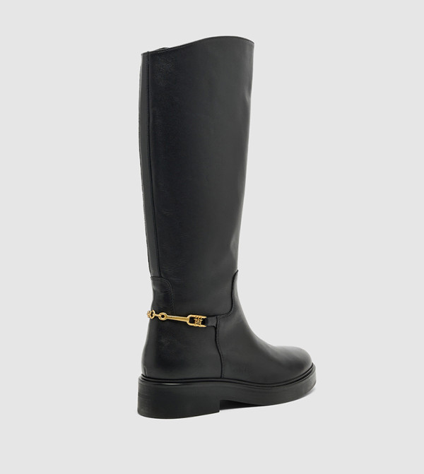Tommy Hilfiger Knee High Boots - Black Knee length Boots