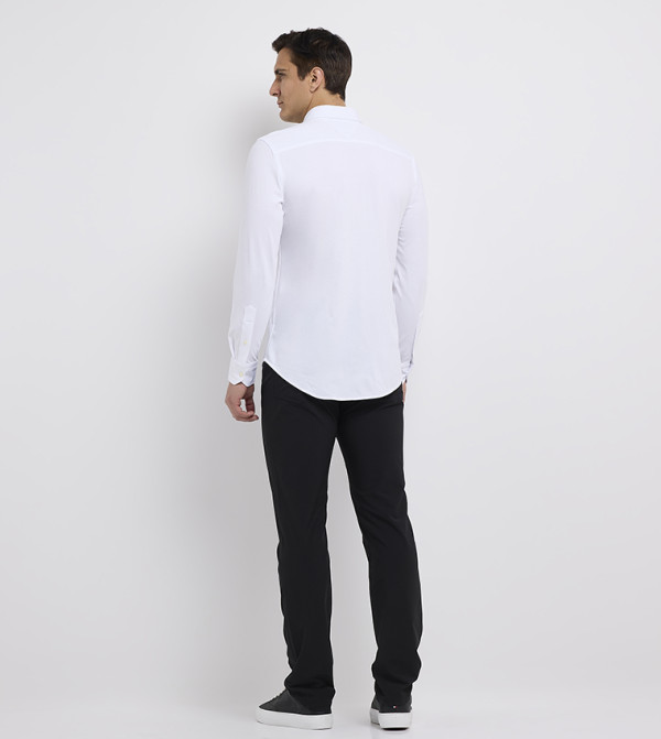 تومي هيلفيغر  قمصان - أبيض Long Sleeves