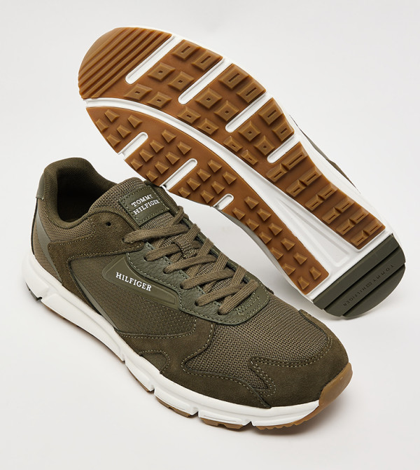 Tommy Hilfiger Tommy Hilfiger - Khaki Low Top