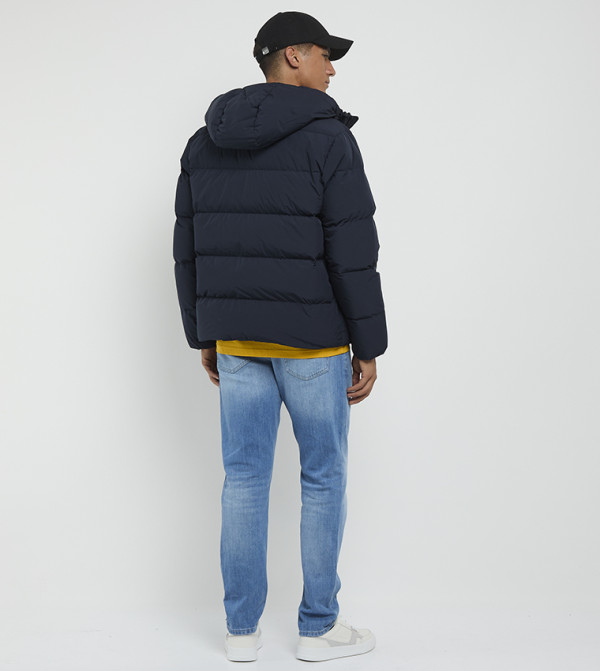 Tommy Hilfiger Puffer Jackets - Navy Puffer Jackets