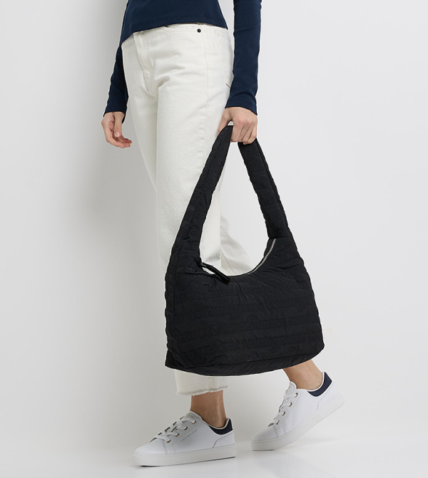 Tommy Hilfiger  Hobo Bags - Black Hobo Bags