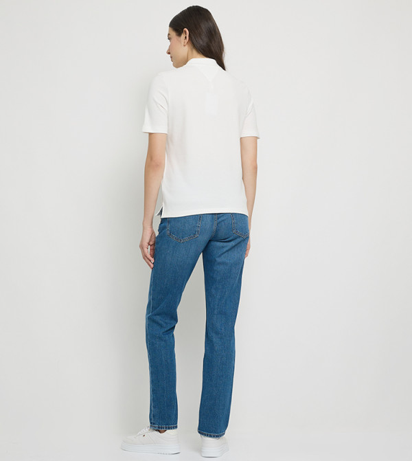 Tommy Hilfiger  Clothing - White Polo T-shirts