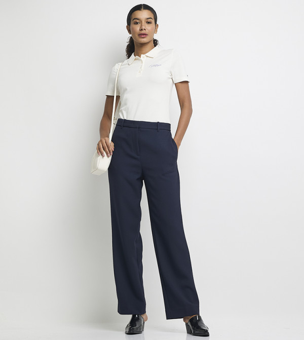 Tommy Hilfiger  Polo T-Shirts - White Polo T-shirts