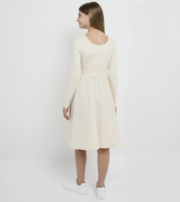 Calvin Klein Jeans Calvin Klein Jeans - Cream Casual Dress