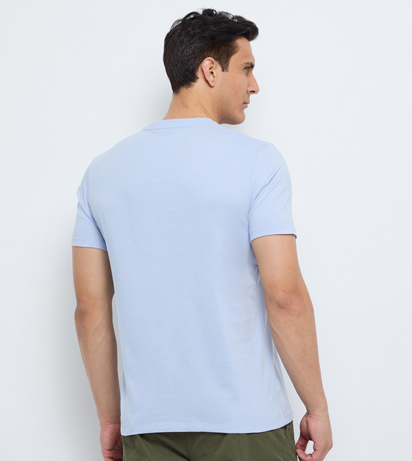 كالفن كلاين جينز كالفن كلاين جينز - أزرق Round Neck T-Shirts