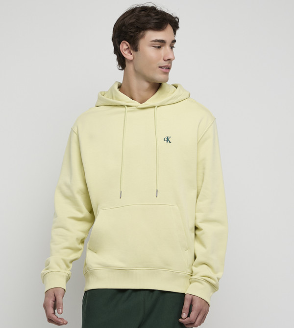 Calvin Klein Jeans  Hoodies & Sweatshirts - Green Hoodies