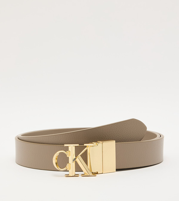 كالفين كلاين  أحزمة - بيج Leather Belts