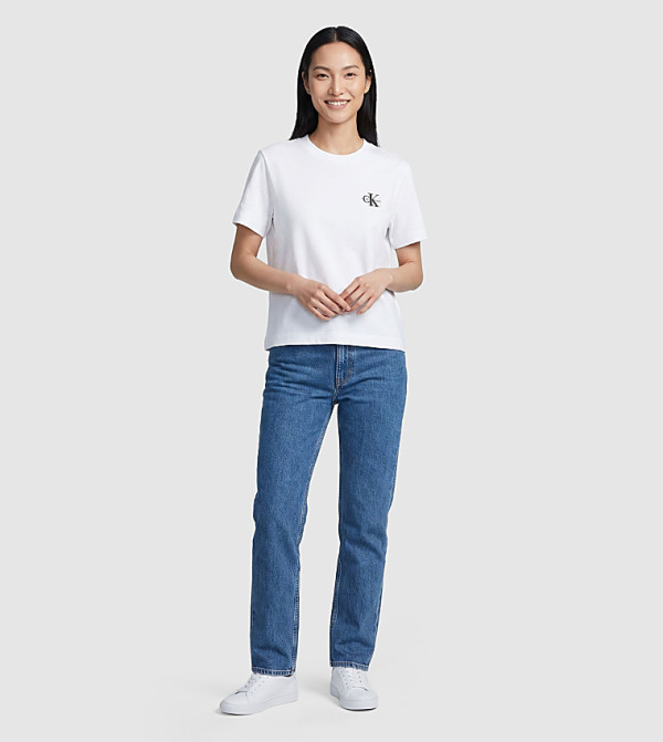 كالفن كلاين جينز كالفن كلاين جينز - أبيض Short Sleeve T-Shirts