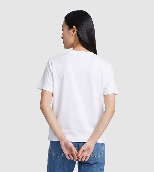 كالفن كلاين جينز كالفن كلاين جينز - أبيض Short Sleeve T-Shirts