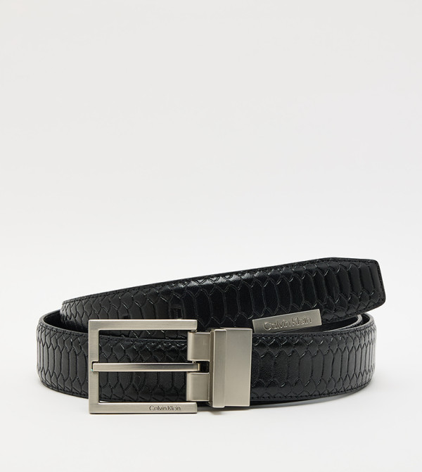 Calvin Klein Belts - BLACK Leather Belts