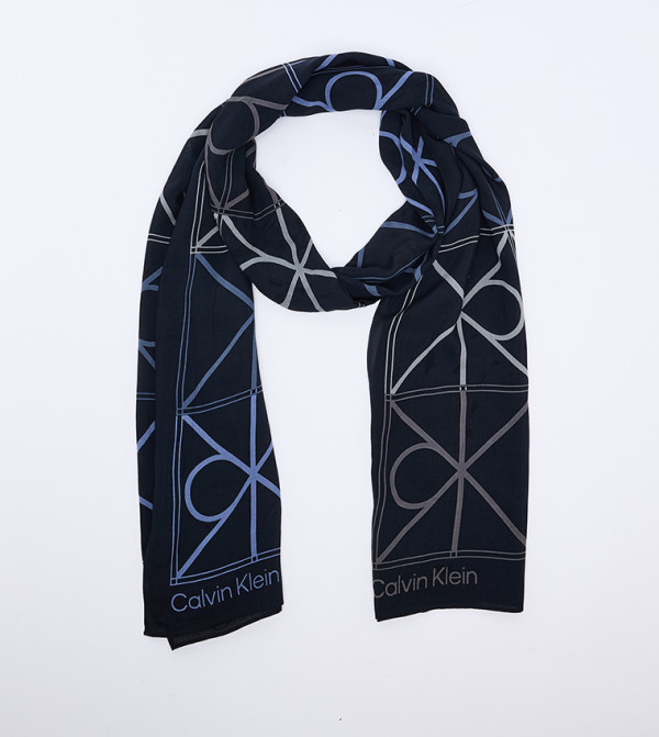 Calvin Klein  Scarves - BLACK Woven Scarves