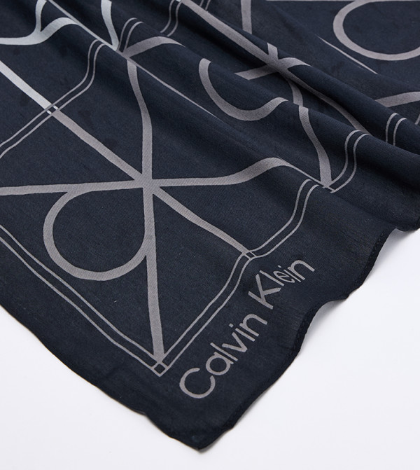 Calvin Klein  Scarves - BLACK Woven Scarves