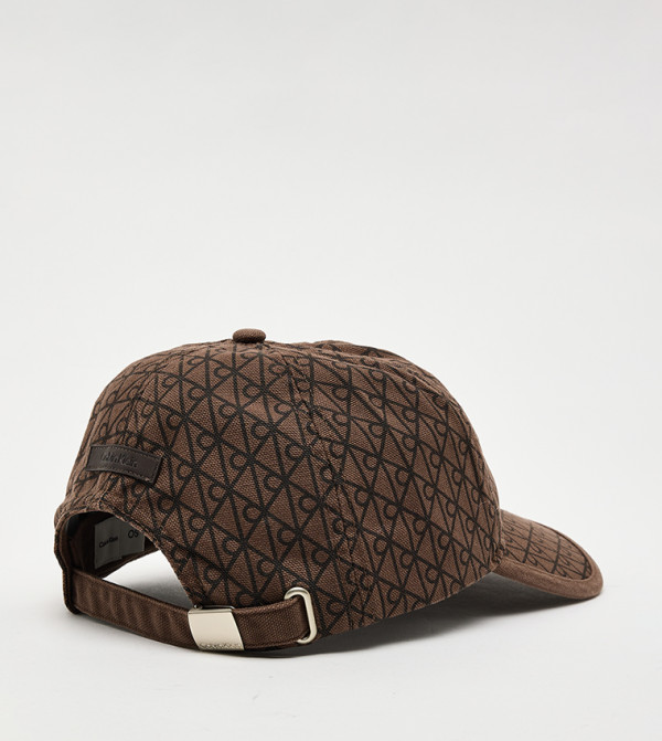 كالفين كلاين  قبعات كرة سلة  - بني  Baseball Caps