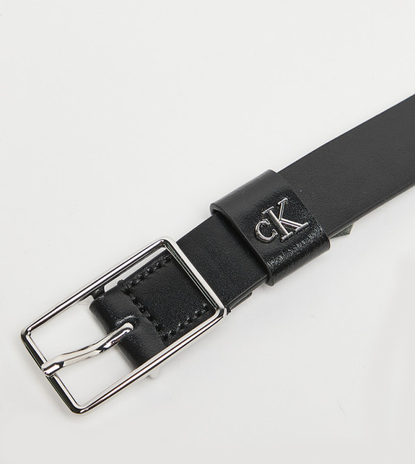كالفين كلاين  أحزمة - أسود Leather Belts