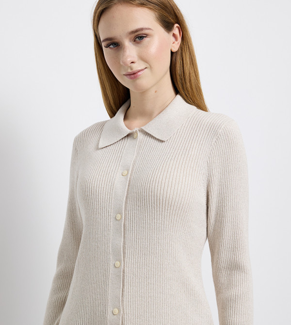 Calvin Klein Jeans  Sweaters & Cardigans - Beige Cardigans