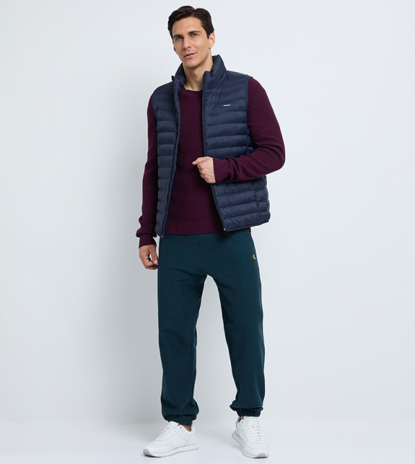 Calvin Klein Clothing - Plum Round Neck Sweaters