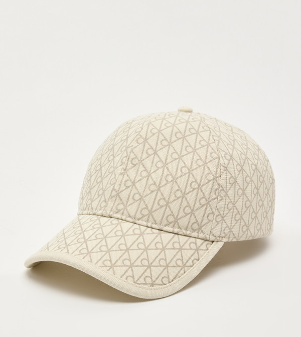 Calvin Klein  Baseball Caps - Off White Baseball Caps