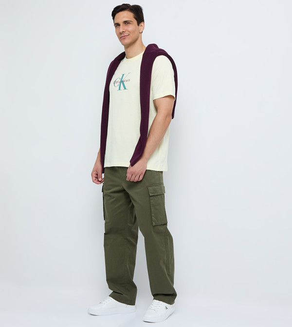 Calvin Klein Jeans  Cargos - Olive Cargos