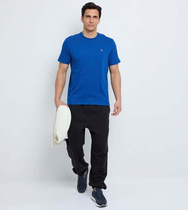 كالفن كلاين جينز كالفن كلاين جينز - أزرق Round Neck T-Shirts